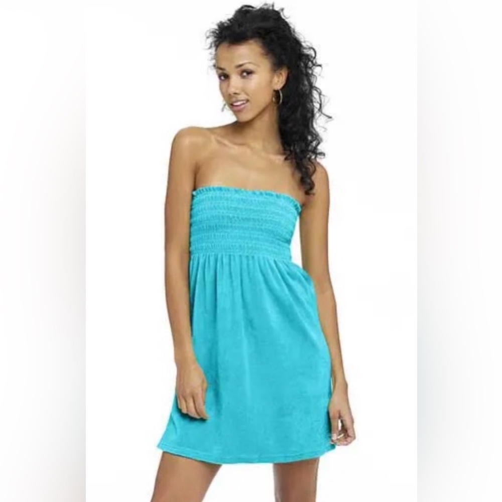 Blue Juicy Couture Terry Cloth Dress